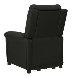 Fauteuil de massage Noir Tissu