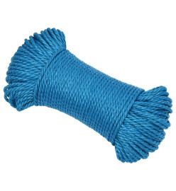 Corde de travail Bleu 3 mm 250 m Polypropylène