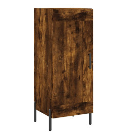 Buffet Chêne fumé 34,5x34x90 cm Bois d'ingénierie