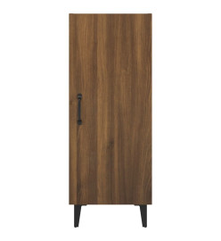 Buffet Chêne marron 34,5x34x90 cm Bois d'ingénierie