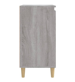 Tables de chevet 2 pcs sonoma gris 40x35x70cm bois d'ingénierie