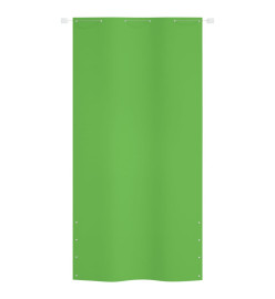 Écran de balcon Vert clair 120x240 cm Tissu Oxford