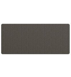 Tapis de couloir anthracite 80x180 cm