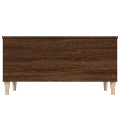 Table basse Chêne marron 90x44,5x45 cm Bois d'ingénierie