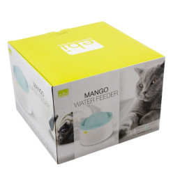 Ebi Bol à eau pour animaux de compagnie Mango 1,5 L bleu