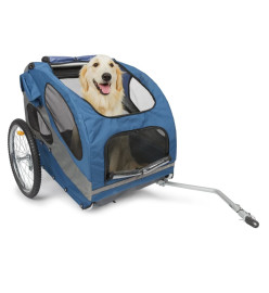 PetSafe Remorque de vélo pour chien Happy Ride L Bleu