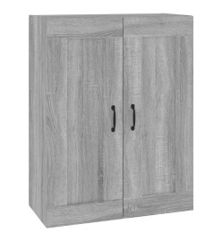 Armoire murale suspendue Sonoma gris 69,5x32,5x90 cm