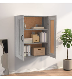 Armoire murale suspendue Sonoma gris 69,5x32,5x90 cm