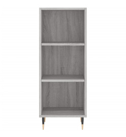 Buffet haut Sonoma gris 34,5x32,5x180 cm Bois d'ingénierie