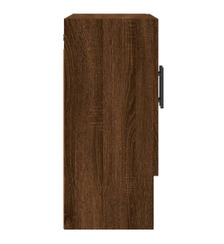 Armoire murale chêne marron 60x31x70 cm bois d'ingénierie