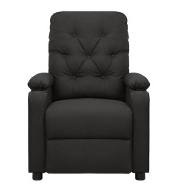 Fauteuil de massage Noir Tissu