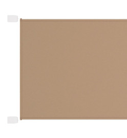 Auvent vertical Taupe 250x360 cm Tissu oxford