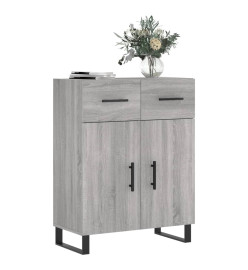 Buffet sonoma gris 69,5x34x90 cm bois d'ingénierie