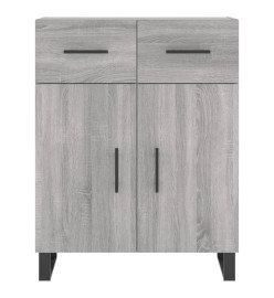 Buffet sonoma gris 69,5x34x90 cm bois d'ingénierie