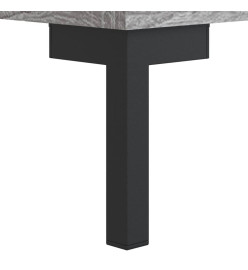 Table de chevet gris sonoma 40x35x47,5 cm bois d’ingénierie