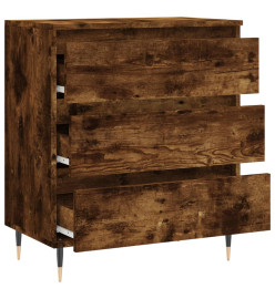 Buffet Chêne fumé 60x35x70 cm Bois d'ingénierie