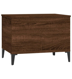 Table basse Chêne marron 60x44,5x45 cm Bois d'ingénierie