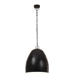 Lampe suspendue industrielle 25 W Noir Rond 42 cm E27