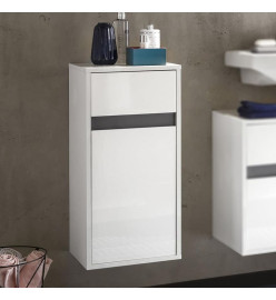 Trendteam Armoire murale de rangement avec tiroir Sol blanc