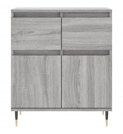 Buffet Sonoma gris 60x35x70 cm Bois d'ingénierie