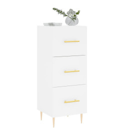 Buffet blanc 34,5x34x90 cm bois d'ingénierie