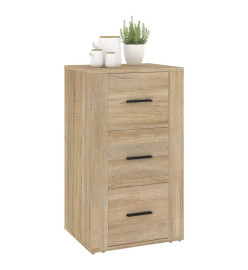 Buffet Chêne sonoma 40x33x70 cm Bois d'ingénierie