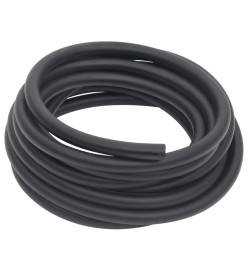 Tuyau d'air hybride noir 0,6" 5 m caoutchouc et PVC