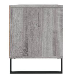 Meuble TV sonoma gris 100x34,5x44,5 cm bois d'ingénierie