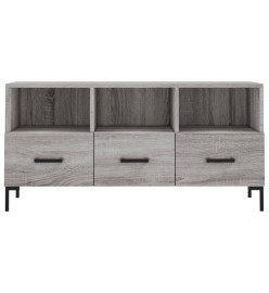 Meuble TV sonoma gris 102x36x50 cm bois d'ingénierie