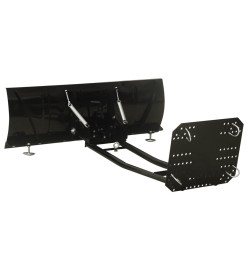 Chasse-neige pour VTT 115x38 cm Noir