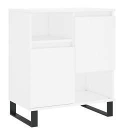 Buffets 3 pcs Blanc Bois d'ingénierie