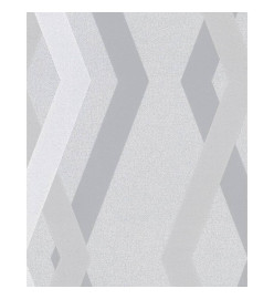 Topchic Papier peint Graphic Lines Diamonds Gris