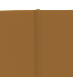 Panneaux muraux 12 pcs Marron 90x15 cm Velours 1,62 m²