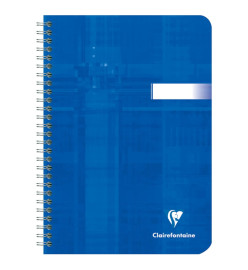 Clairefontaine Cahiers à reliure spiralée A5 90 Feuilles carrées 5 pcs