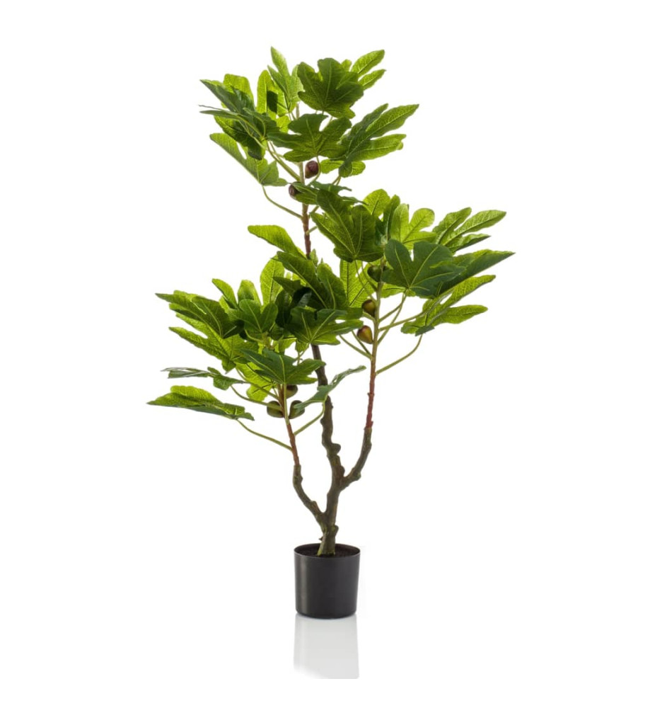 Emerald Figuier artificiel avec fruits 95 cm en pot