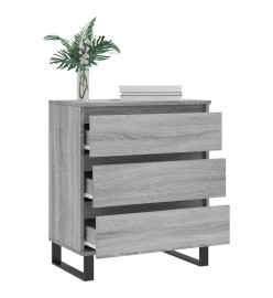 Buffet Sonoma gris 60x35x70 cm Bois d'ingénierie