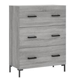 Buffet sonoma gris 69,5x34x90 cm bois d'ingénierie