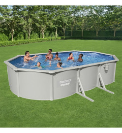 Bestway Piscine encadrée hors sol ovale Hydrium 610x360x120 cm