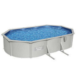 Bestway Piscine encadrée hors sol ovale Hydrium 610x360x120 cm