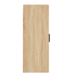 Armoire murale chêne sonoma 34,5x34x90 cm bois d'ingénierie