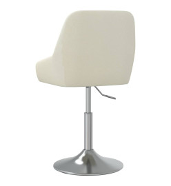 Tabouret de bar Crème Tissu