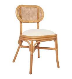 Chaises à manger lot de 2 Lin