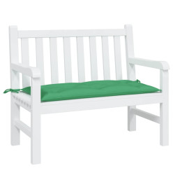 Coussin de banc de jardin vert 100x50x7 cm tissu oxford