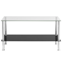 Table basse Transparent 110x43x60 cm Verre trempé