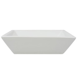 Lavabo carrée Céramique Blanc 41,5 x 41,5 x 12 cm