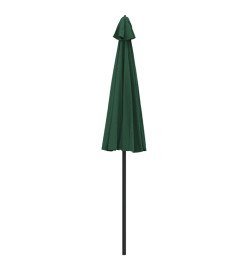 Parasol d'extérieur avec mât en aluminium 270 cm Vert