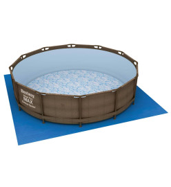 Bestway Tapis de sol pour piscine Flowclear 396x396 cm