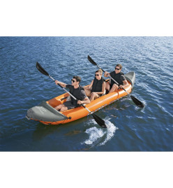 Bestway Ensemble de kayak gonflable Hydro-Force Rapid 3 personnes