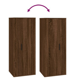 Ensemble de meubles TV 4 pcs Chêne marron Bois d'ingénierie