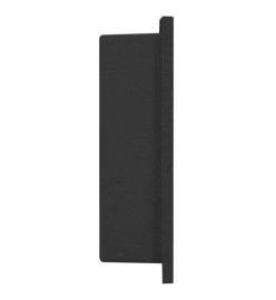 Niche de douche Noir mat 41x36x10 cm